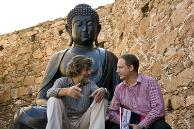 Dr. Christoph Mecking mit Reinhold Messner